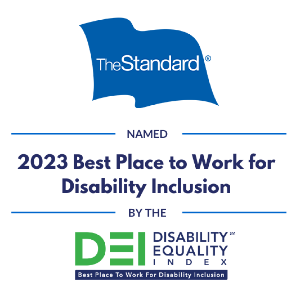 The Standard named 2023 Best Place To Work for Disability Inclusion