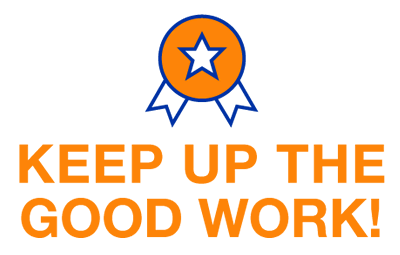 Keep up the good work.