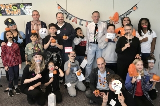 Photo of a Halloween celebration