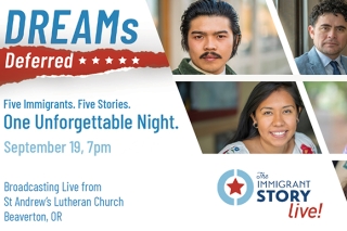 Photo of flyer for Dreams Deferred