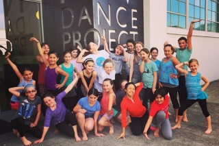 Photo of kids at the NW Dance Project building