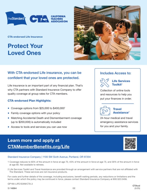 CTA Life Insurance Flyer