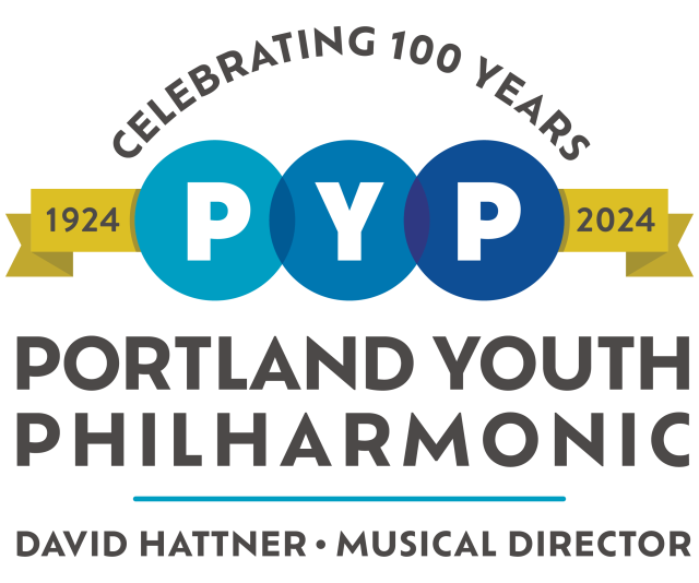 Celebrating 100 Years 1924 PYP 2024 Portland Youth Philharmonic David Hattner Musical Director