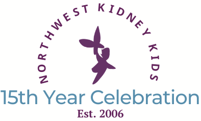 Northwest Kidney Kids 15th Year Celebration Est. 2006