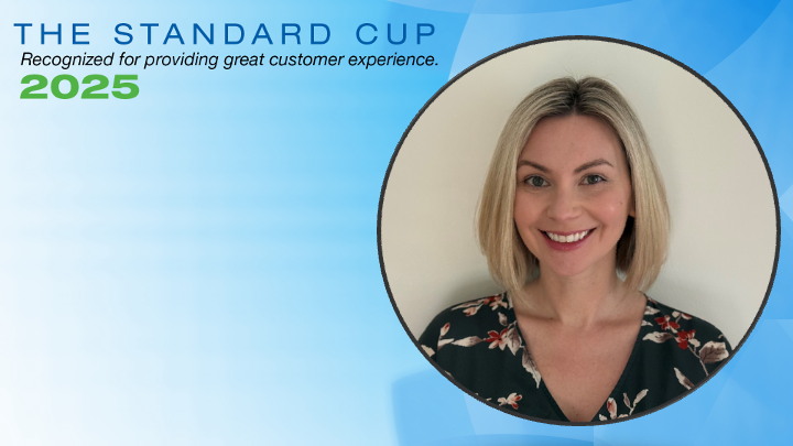Christina Barker - The Standard Cup - Recognized for providing great customer experience. 2025