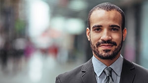Social Media Toolkit: Share How Clients Can Cover More of Their Salaries A man in a suit and tie