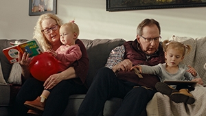 Social Media Toolkit: Help Protect Client Income With Platinum Advantage Doug reading with his grandchildren