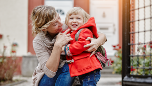 Social Media Toolkit: Start a Conversation About the Family Care Benefit A mother and her toddler daughter